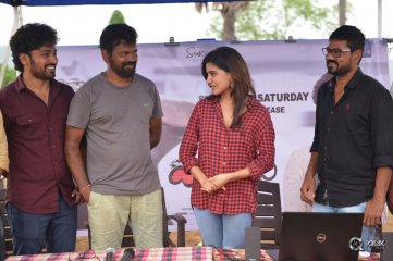 Samantha Launches Darshakudu Movie Sunday to Saturday Love Song